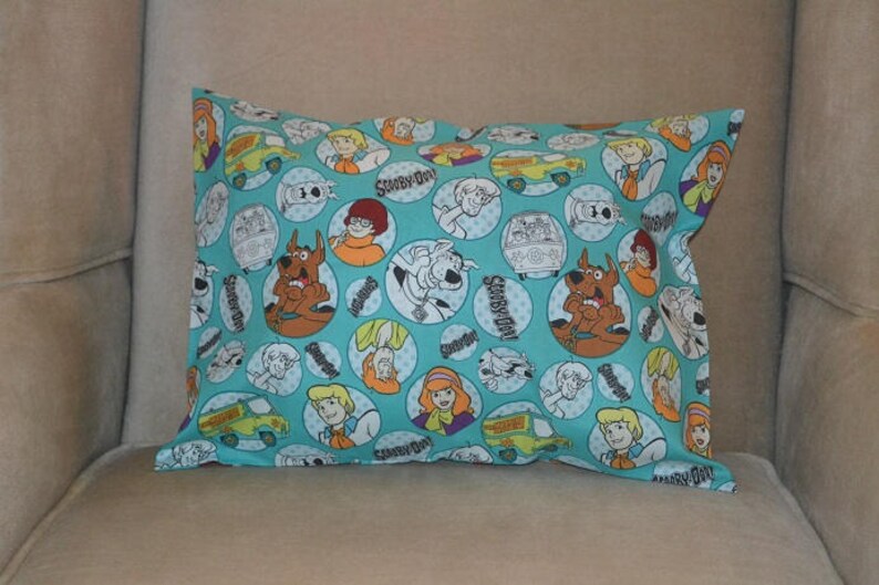 Travel Pillow Case Child Pillow Case Scooby Doo Shaggy Etsy