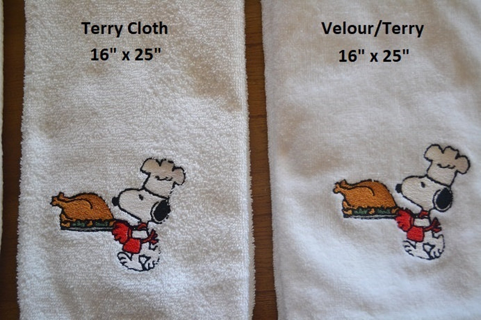 Embroidered Bar Mop Towel / Kitchen Towel / Snoopy HALLOWEEN / Etsy