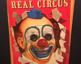 The Big Book Of The Real Circus- 1951 First Edition Hardcover