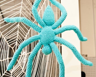 Amigurumi Spinnenmuster mit Web Anleitung