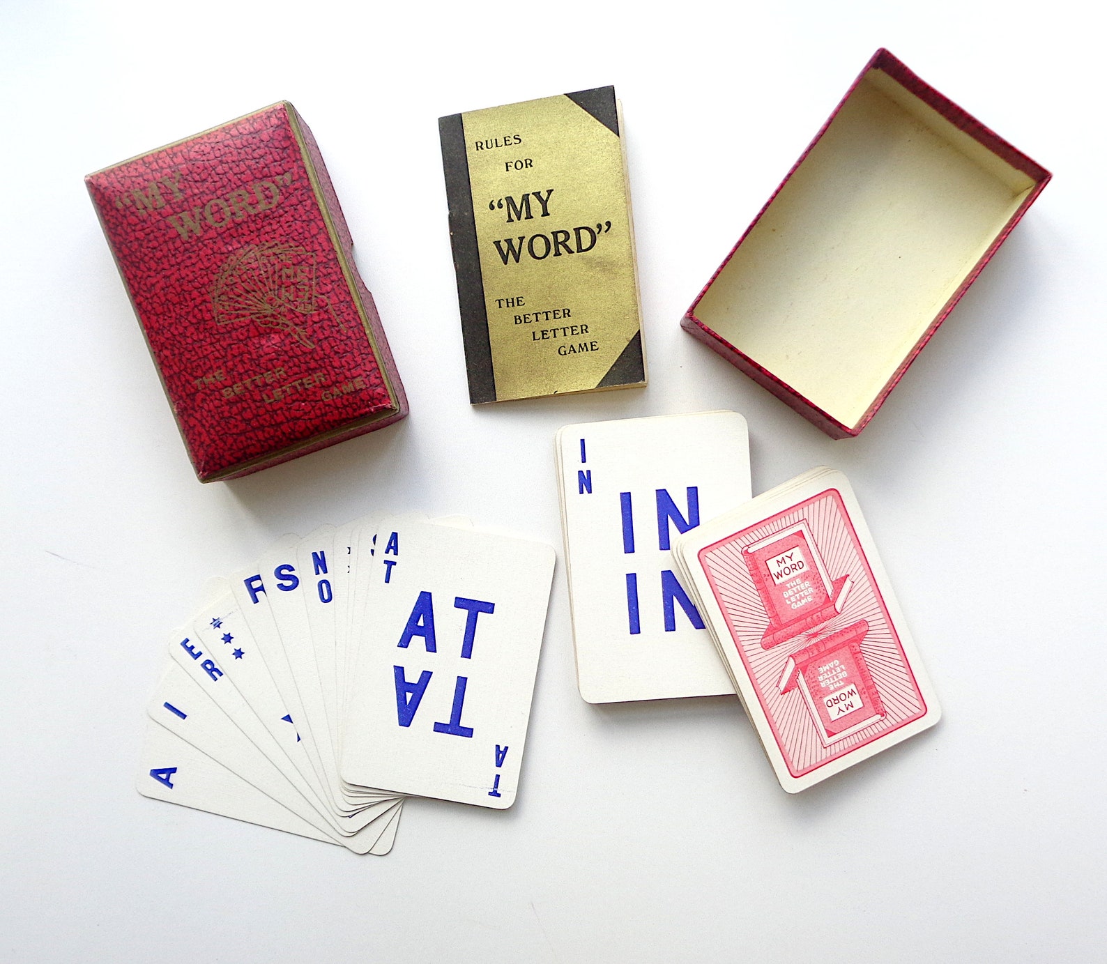 Vintage card game from the 1930's original My Etsy