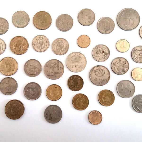 Old Spanish Coin Etsy