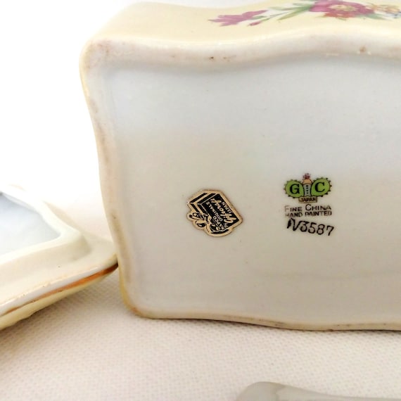 China Trinket box set of three vintage made in Ja… - image 8