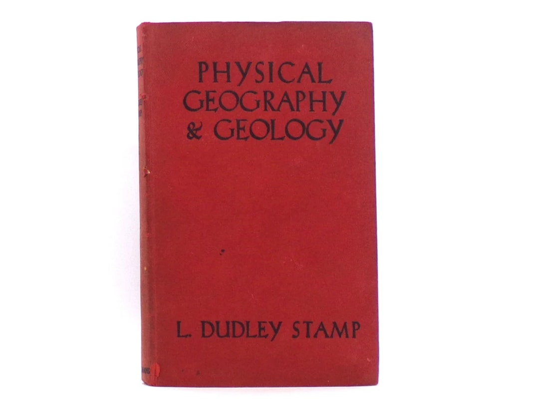 Physical Geography & Geology by L Dudley Stamp Vintage School Etsy