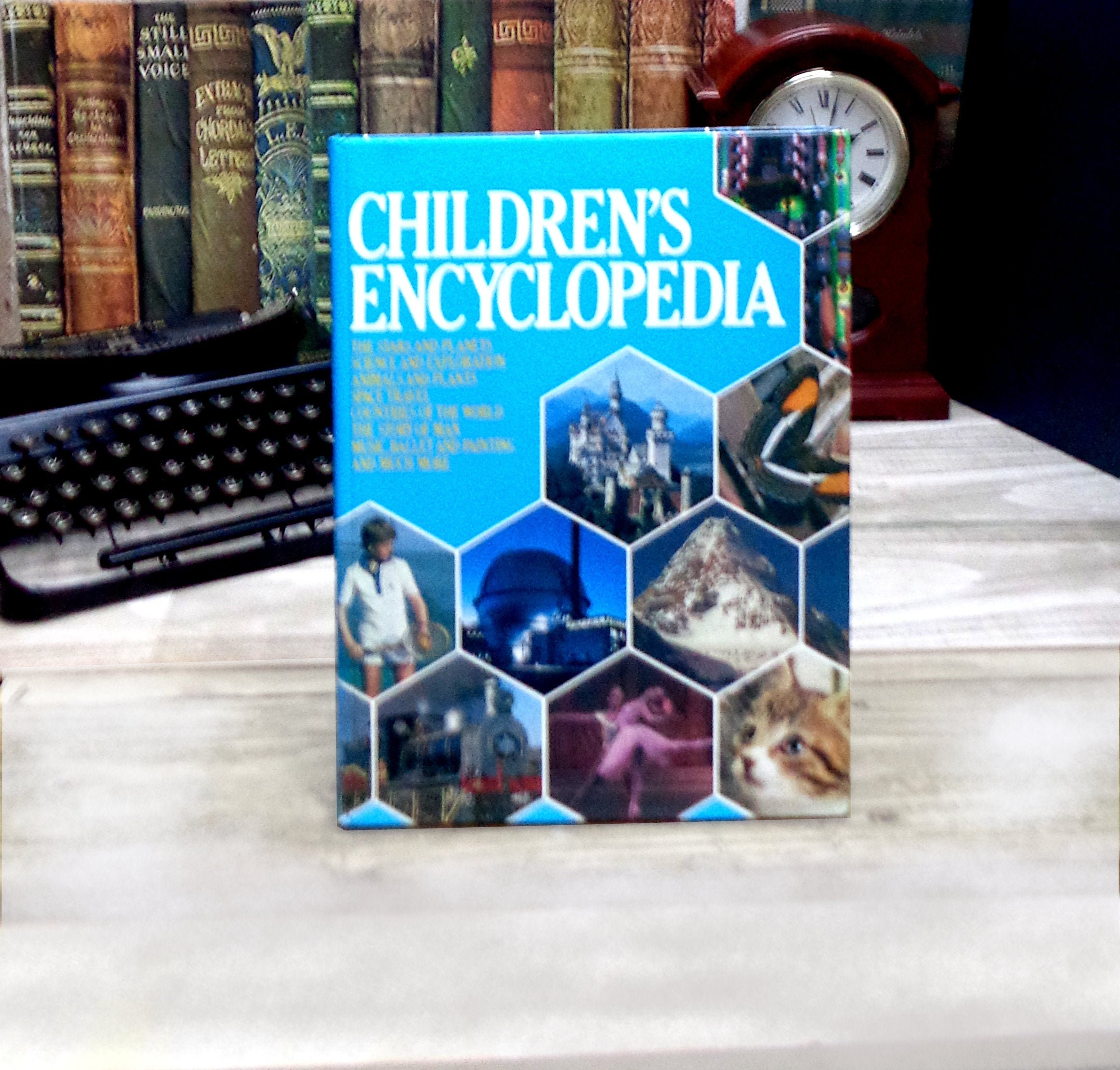Children's Encyclopedia a large illustrated hardback book Etsy