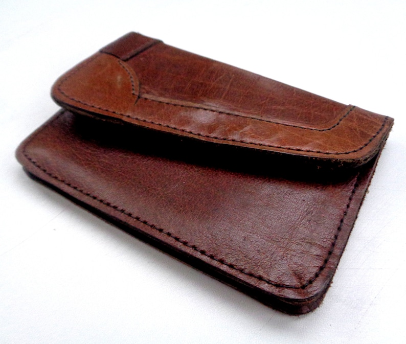 Leather coin purse a vintage gift from Ireland