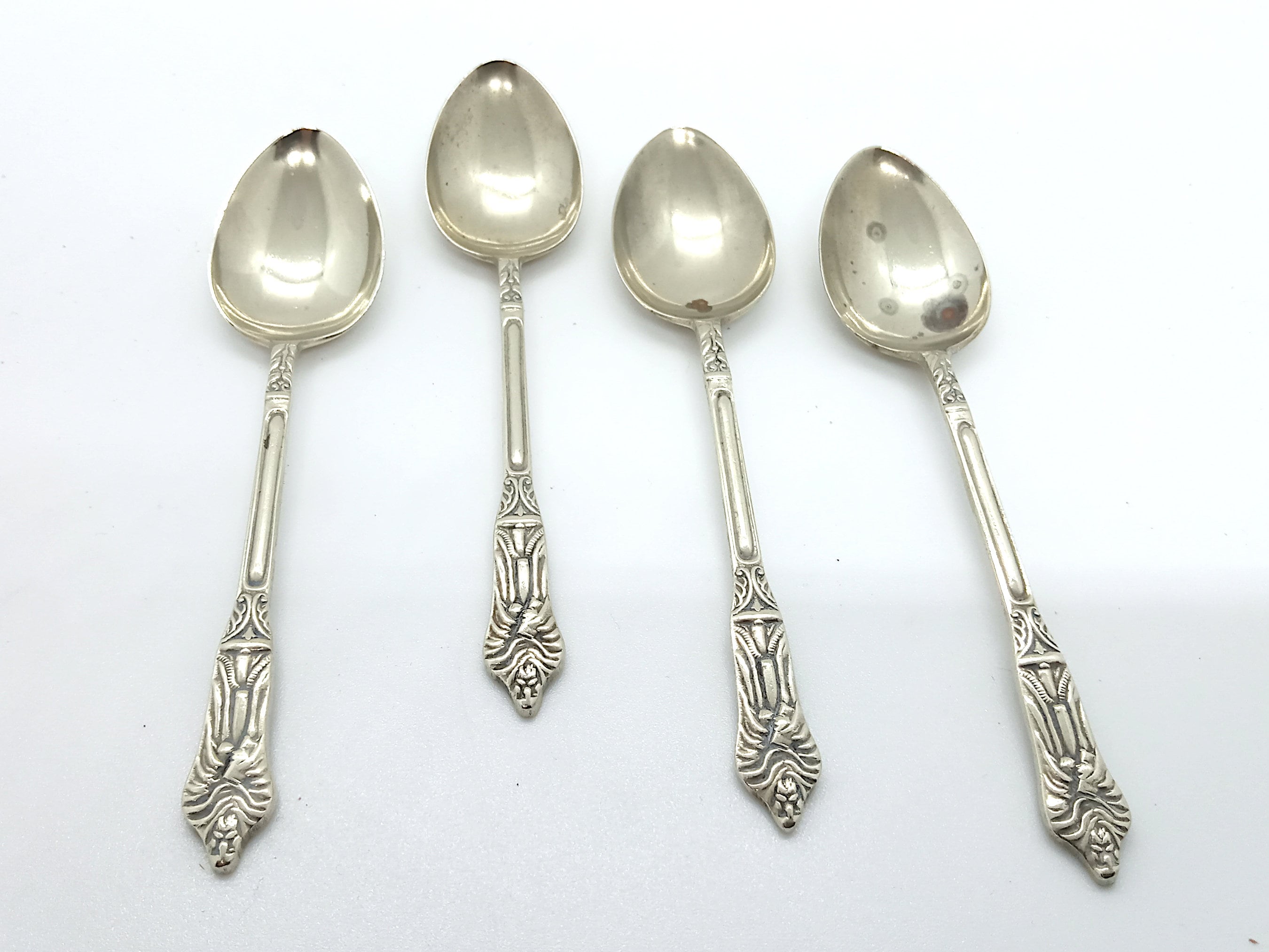 silver baby spoon christening gift baby shower present