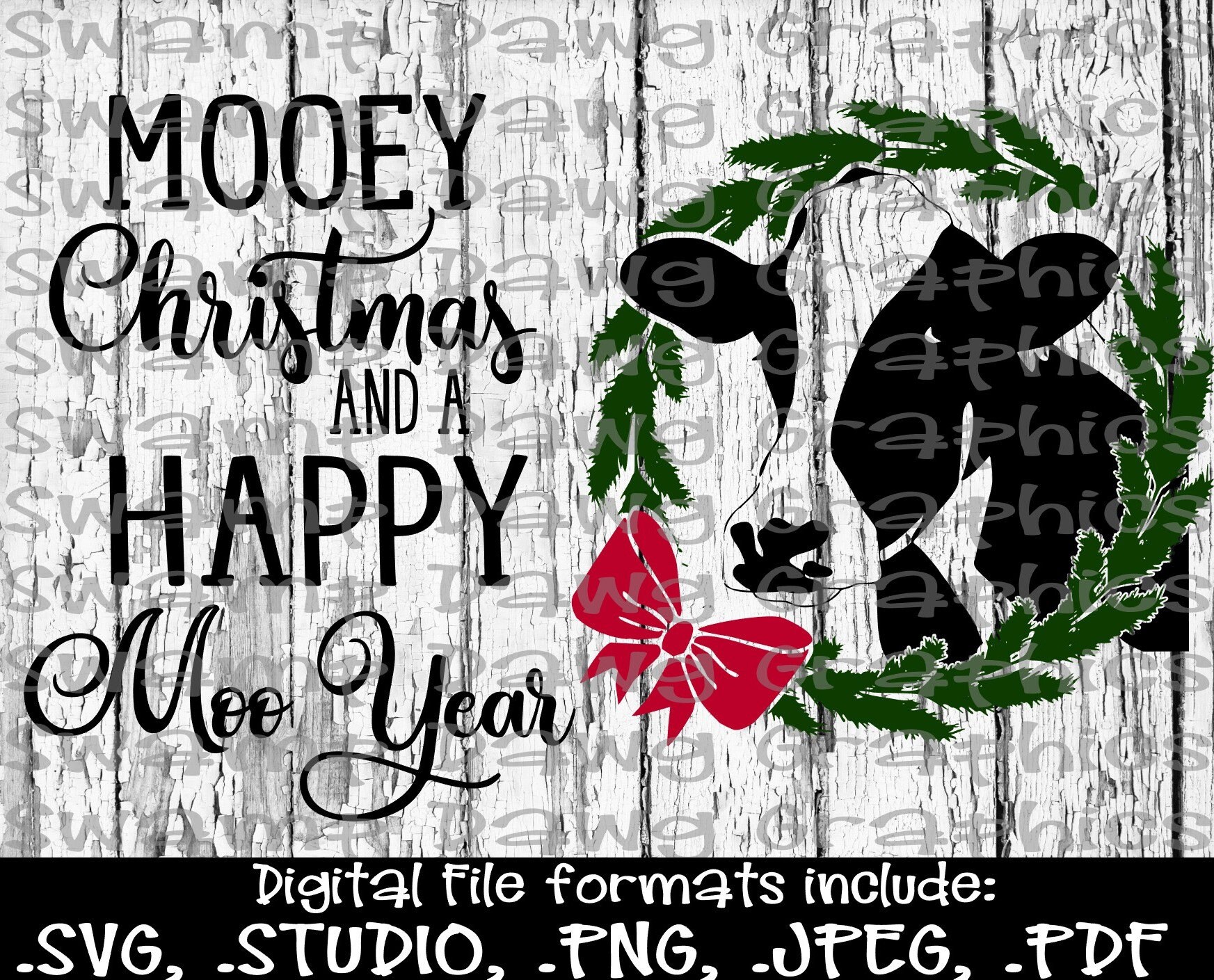 Download Christmas svg cow svg Christmas Cow svg moo svg christmas ...