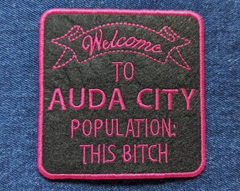 Embroidered Snarky Iron On Patch