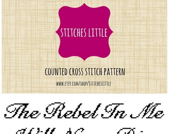 Subversive Cross Stitch Pattern - Modern Cross Stitch - Feminist Cross Stitch - PDF Pattern - Instant Download