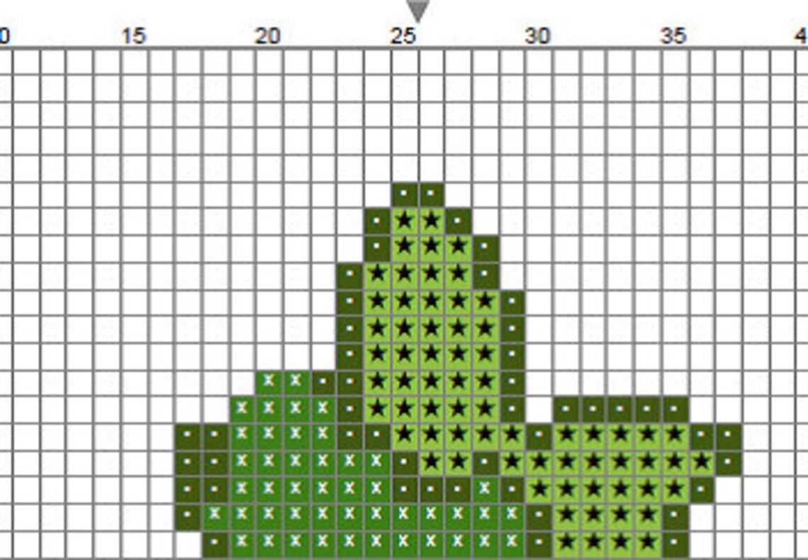 Kawaii Cross Stitch Pattern Modern Cross Stitch Happy Etsy Kawaii cross stitch pattern pdf instant download modern