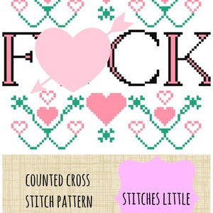 Subversive Cross Stitch Pattern - Funny Cross Stitch - PDF Pattern - Instant Download