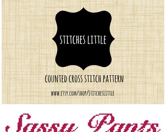 Subversive Cross Stitch Pattern - Modern Cross Stitch - Feminist Cross Stitch - PDF Pattern - Instant Download