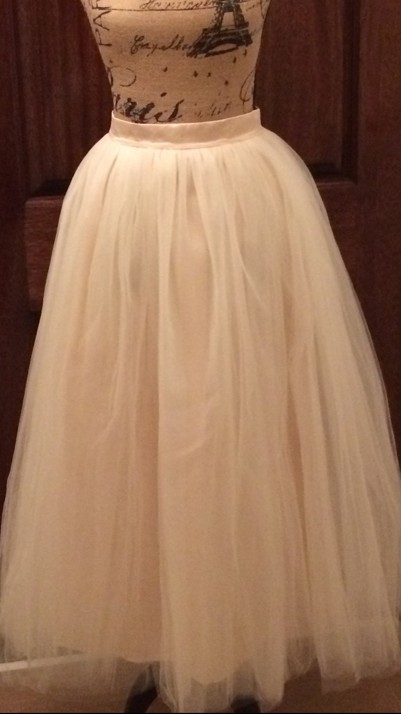 Blush Tulle Skirt Bridal Skirt Bridesmaid Dress Blush Skirt Wedding Skirt Women Custom Skirt Tulle Skirt breauxsews Formal Dresses for Women