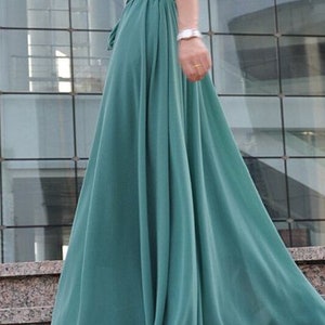 Chiffon Maxi Skirt Long Chiffon Skirt Wedding Skirt Womens Custom Skirt Bridesmaid Dress Maxi Skirt Bridal Skirt Skirt by breauxsews