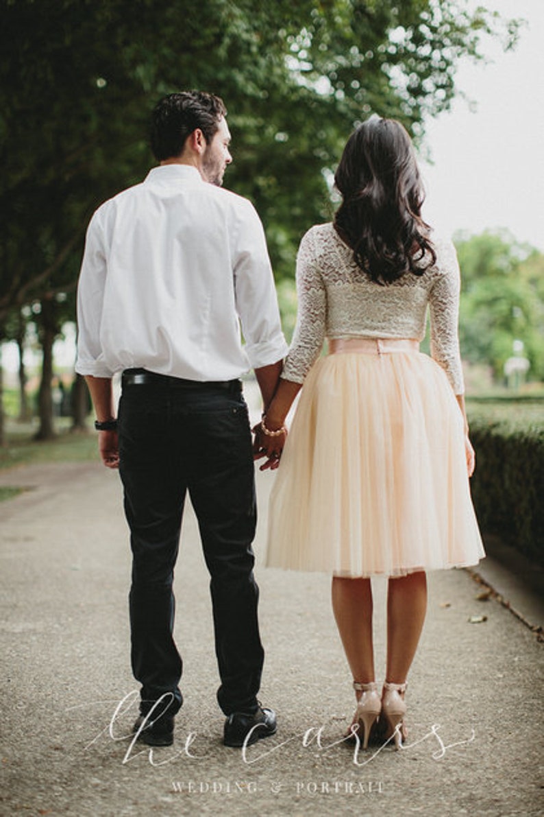 Blush Tulle Skirt Bridal Skirt Bridesmaid Dress Blush Skirt Wedding Skirt Women Custom Skirt Tulle Skirt breauxsews Formal Dresses for Women