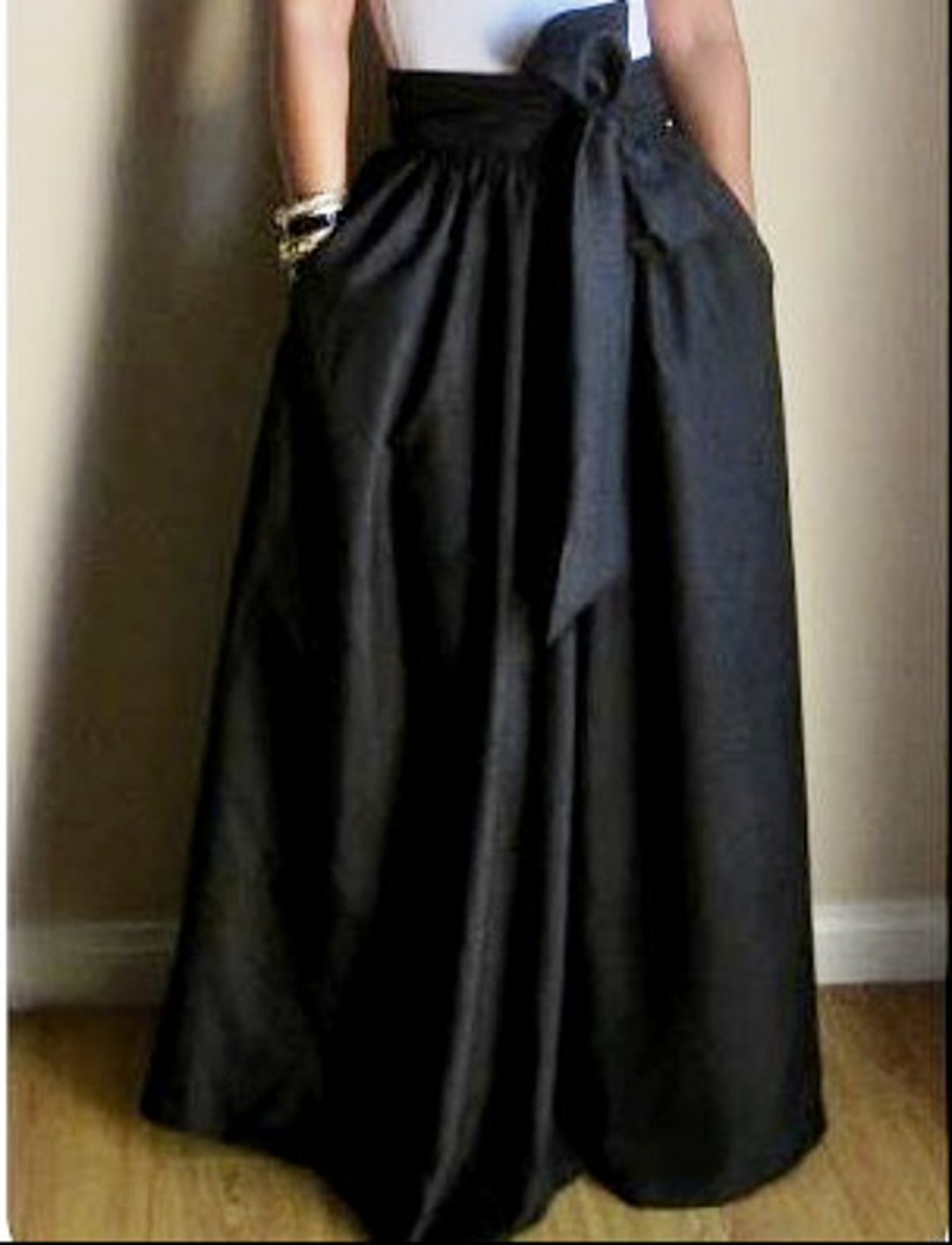 Black Skirt Bridesmaid Dress Wedding Skirt Handmade Skirt - Etsy