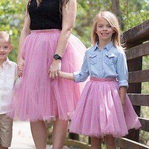 Flower Girl Tutu Tutu Skirt Girls Custom Skirt Bridesmaid Dress Wedding Skirt Layered Tulle Skirt Flower Girl Skirt Skirt by breauxsews image 6