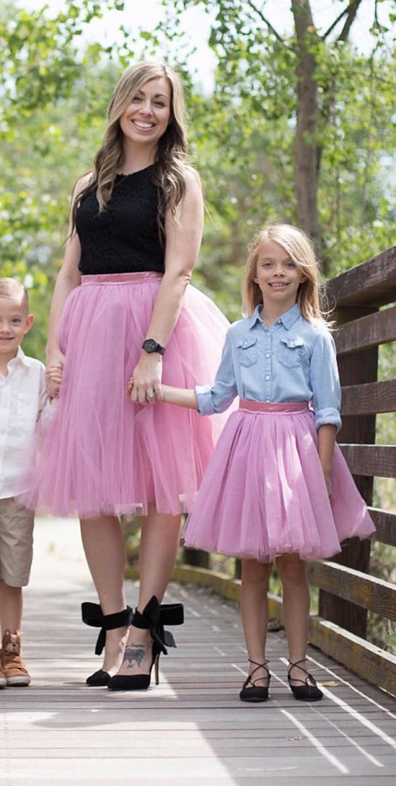 Flower Girl Tutu Tutu Skirt Girls Custom Skirt Bridesmaid Dress Wedding Skirt Layered Tulle Skirt Flower Girl Skirt Skirt by breauxsews image 6