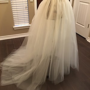Tulle Overskirt Dress Women Skirt Wedding Skirt Bridesmaid Dress Wedding Dress Women Formal Dress Prom Ball Gown#breauxsews