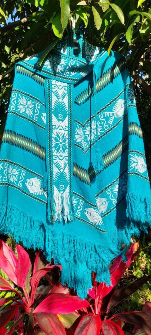 Vintage South American Poncho