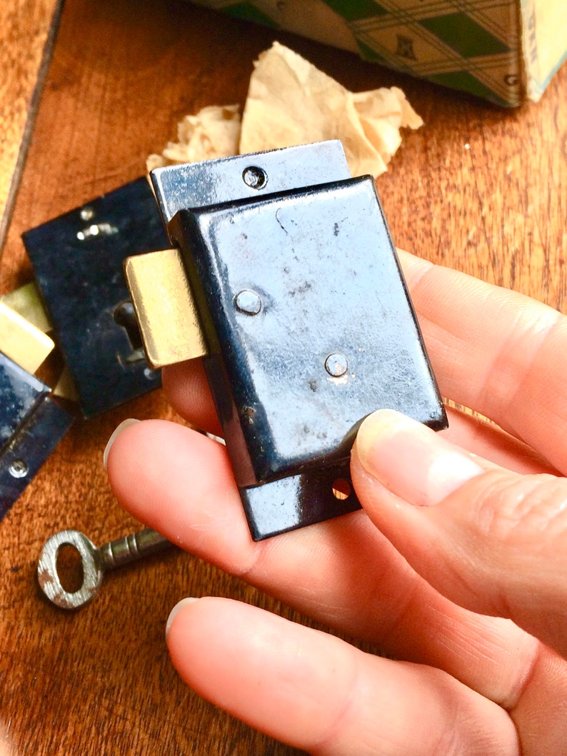 1X New Old Stock Vintage Lock and key C1970s 80s by Etsy