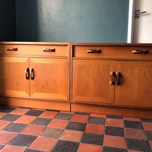 Reserved for Fay. G Plan Midcentury floor units cupboards c1970s image 1