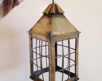 Stunning Arts and Crafts Hall Lantern in Brass circa 1890s