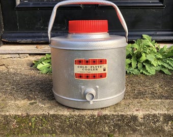 Vintage 1950's Hamilton Skotch Cold Flyte Aluminium Picnic Cooler American