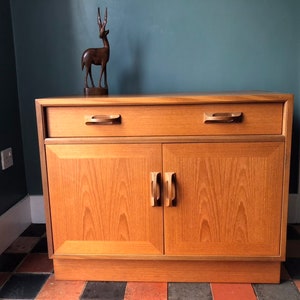 Reserved for Fay. G Plan Midcentury floor units cupboards c1970s image 2