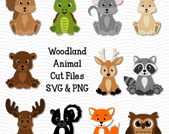 Baby Woodland Animals Svg Free