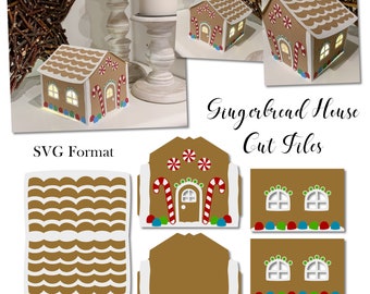Download 3d Gingerbread House Etsy