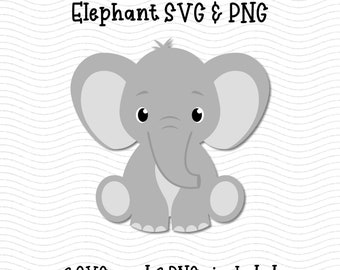 Free Free 92 Baby Elephant With Glasses Svg SVG PNG EPS DXF File