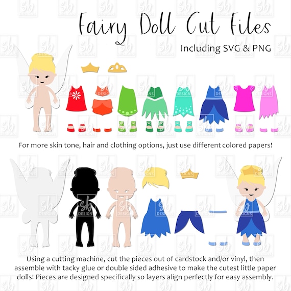 Fairy Paper Doll Dress Up Obraz Game For Girls Paper Dress Up
