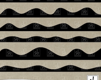 SVG Borders, SVG Edges, Faliste krawędzie, Faliste krawędzie - Cyfrowe obramowania - Clip Art Edges - Scrapbook Edges - png Edges - Natychmiastowe pobieranie - CU