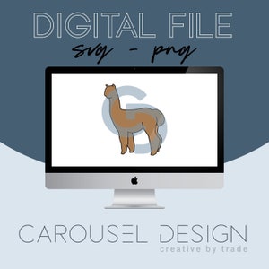 Alpaca Livestock Graphic - File digitale 2021.2