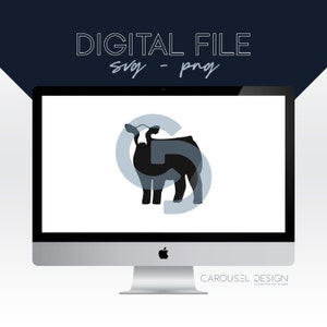 Show Heifer Livestock Graphic - Digital File 2022 V.2.2
