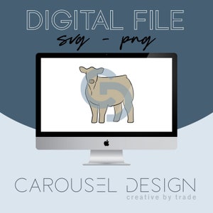Show Steer Livestock Graphic - Digital File 2021.30