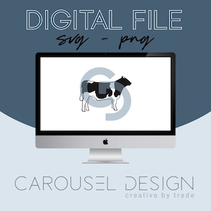 Dairy Show Steer Livestock Graphic - Digital File 2020.26