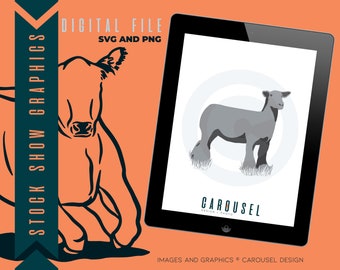 Pokaż grafikę zwierząt gospodarskich - plik cyfrowy 2024