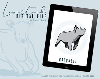 Pokaż grafikę zwierząt gospodarskich - plik cyfrowy 2025.1