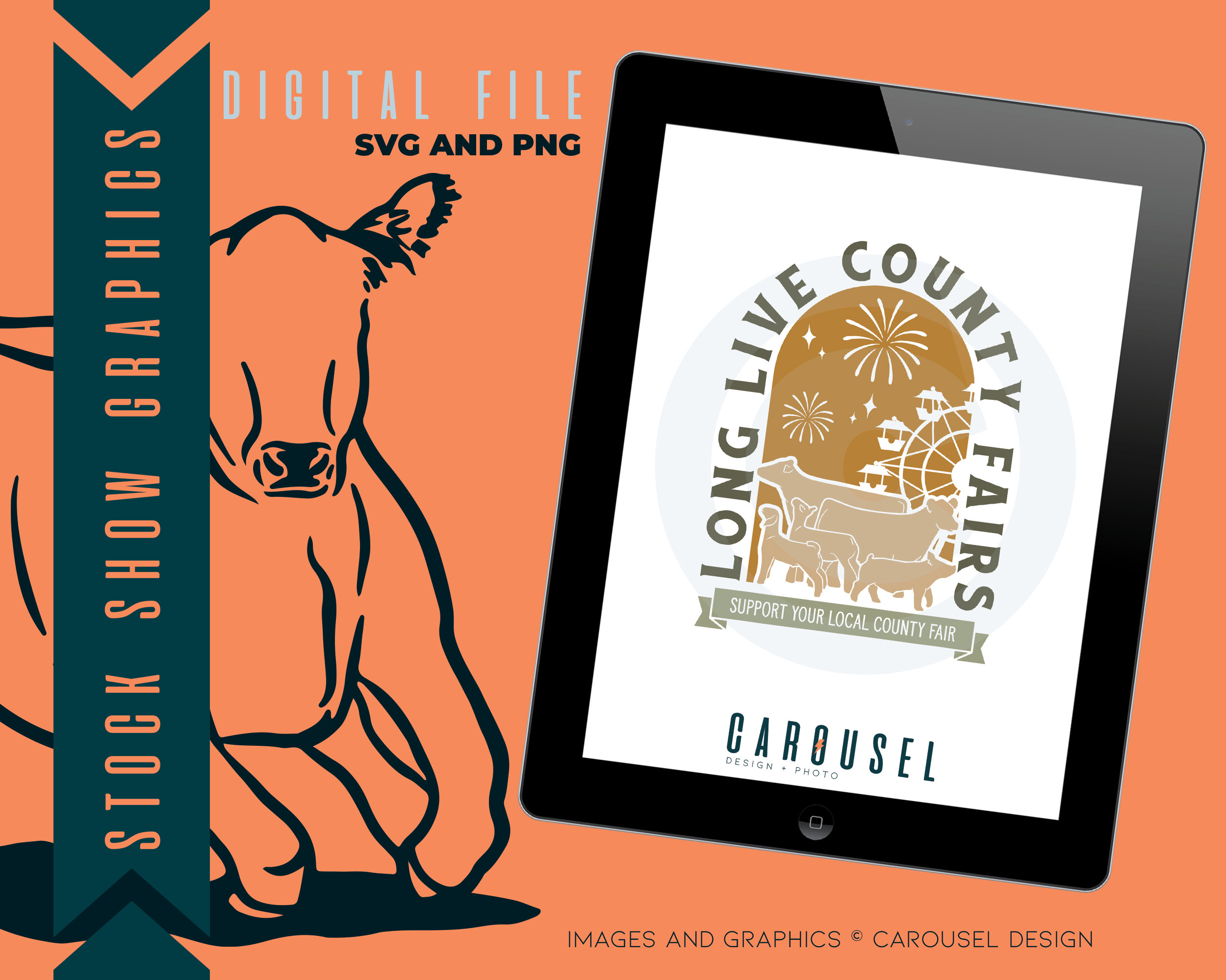 Long Live County Fairs Graphic - Digital SVG & PNG