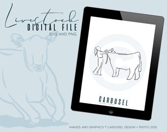 Wystawca bydła Grafika inwentarza żywego - Plik cyfrowy 2025.1