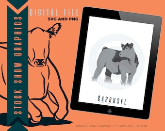 Pokaż grafikę cieląt hodowlanych - plik cyfrowy 2024