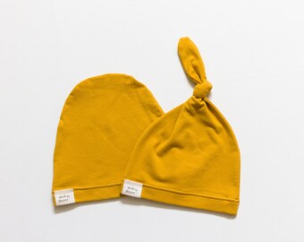 baby yellow hat