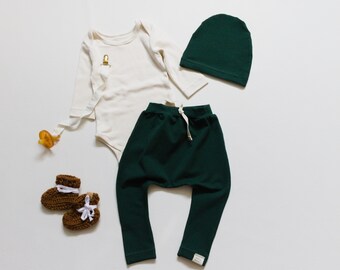 lime green baby pants