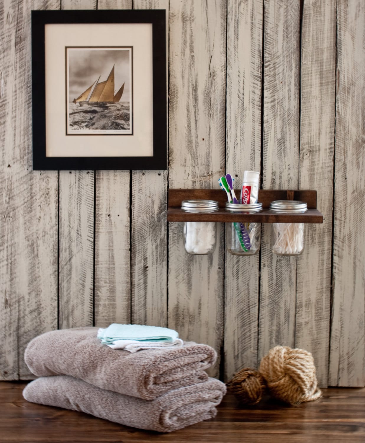 Hanging 3 Mason Jar Holder Etsy