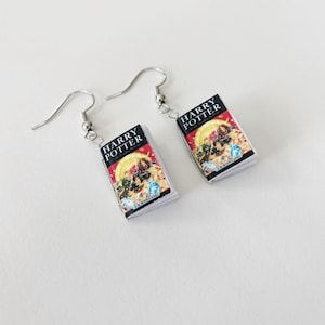 Magical Mini-book Earrings #7