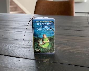 Nancy Drew Mini-book Ornament | Choose Your Fave Single Book | Books #1-16