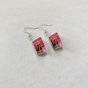 Boucles d&#39;oreilles mini-livre personnalisées | Votre livre préféré sous forme de boucles d&#39;oreilles !